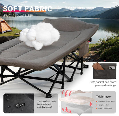 LOBENA - Camping Cot for Adults