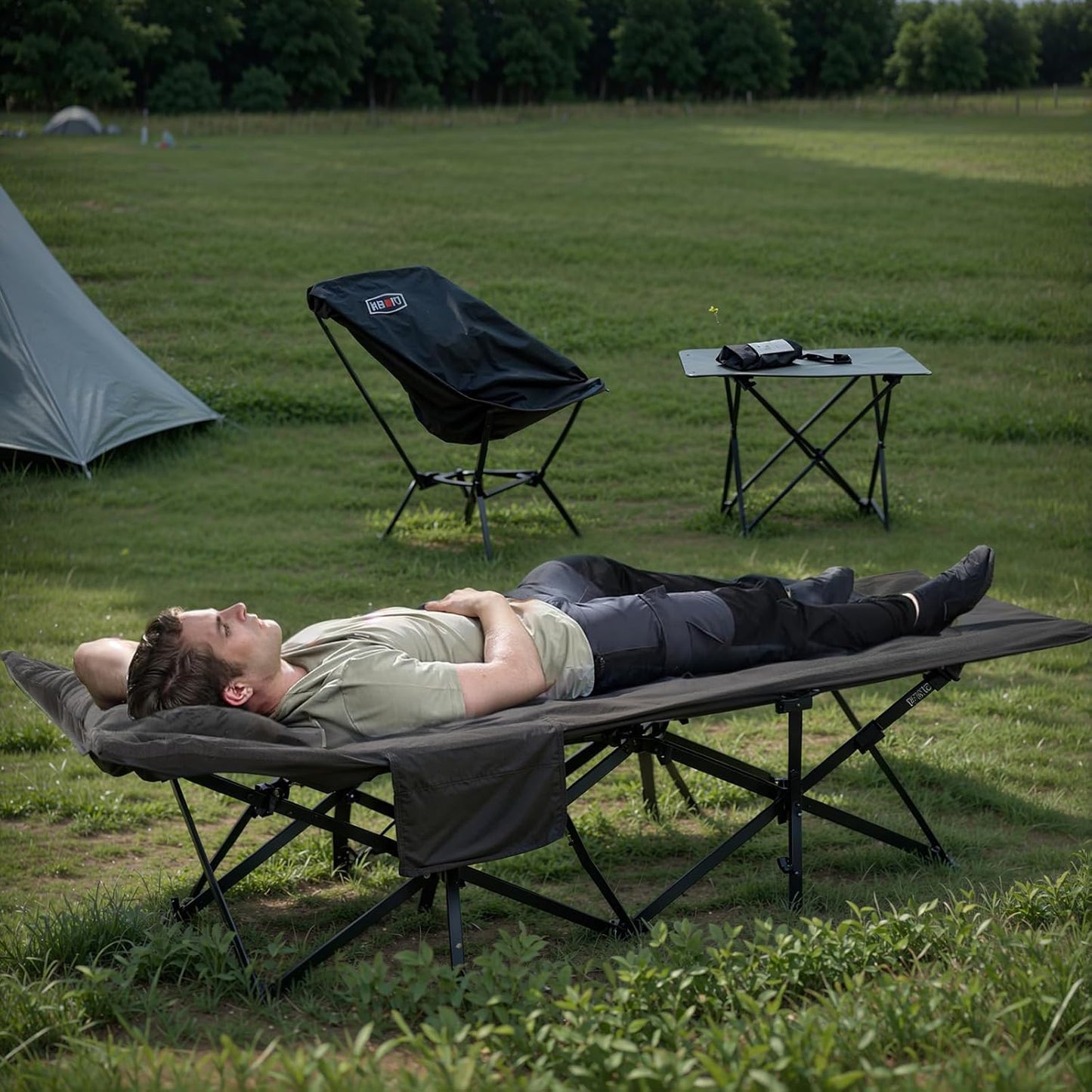 LOBENA - Camping Cot for Adults